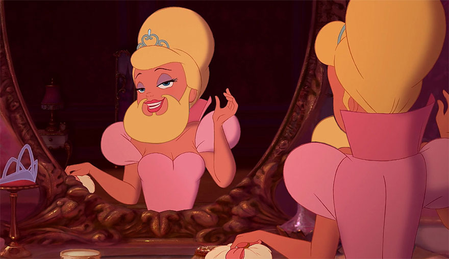 #NAME Check Out These Disney Princesses with a Twist...or Well a BEARD!!