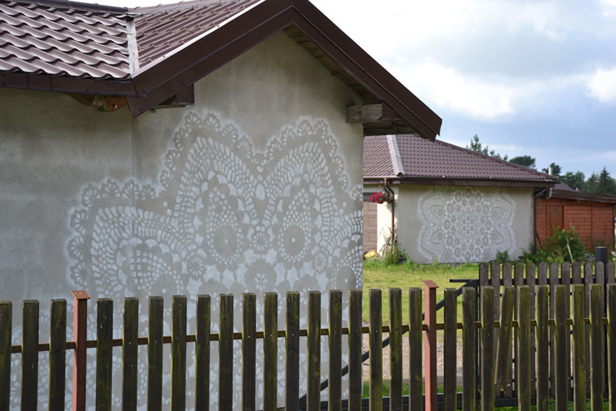 #NAME Intricate Lace design on Poland city streets will leave you spellbound!
