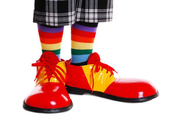 #NAME Whats With Huge Clown Shoes?
