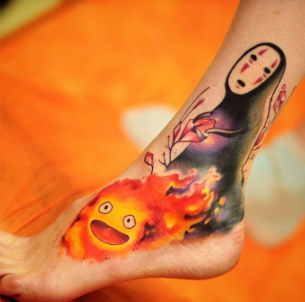 #NAME 20 Samples of Studio Ghibli Films Inspired Tattoos