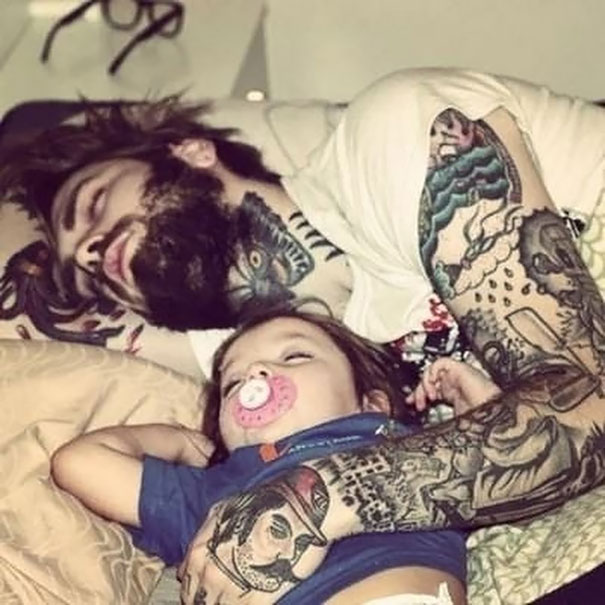 #NAME 20 Photos of Babies and their Tattooed Parents that Look Stunningly Beautiful